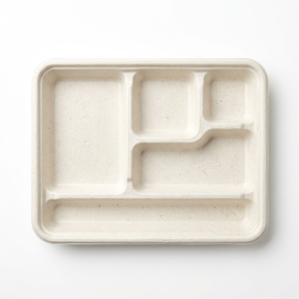 5 Compartment Plate
