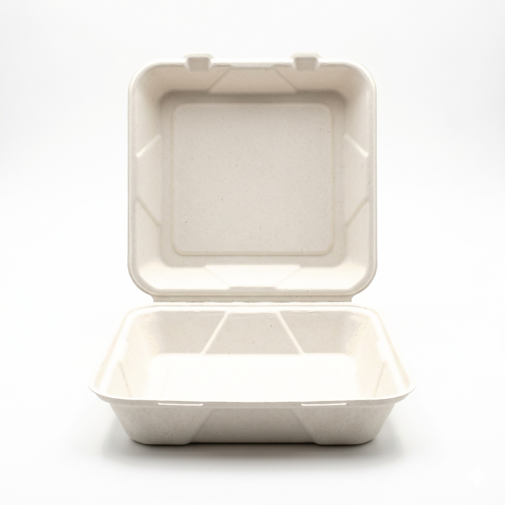 8" x 8" Clamshell