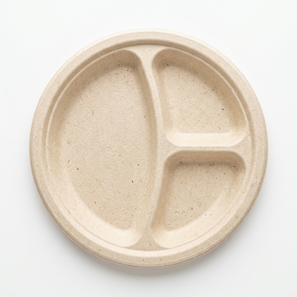 9" 3CP Round Plate